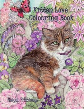 Paperback Kitten Love Colouring Book: Art Therapy Collection Book