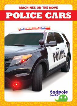 Paperback Police Cars Book