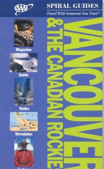 Spiral-bound AAA Spiral Vancouver & the Canadian Rockies Book