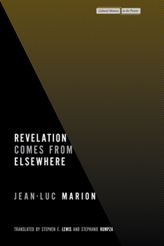 Paperback Revelation Comes from Elsewhere Book