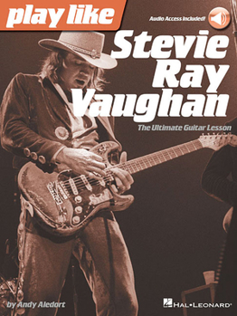 Paperback Play Like Stevie Ray Vaughan Book/Online Audio Book