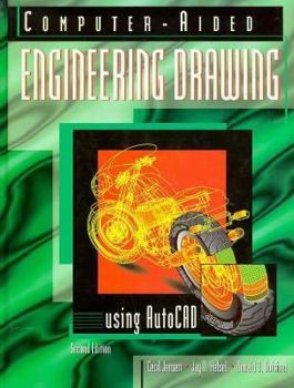 Hardcover Computer-Aided Engineering Drawing Using AutoCAD Book