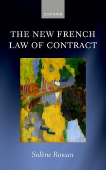 Hardcover The New French Law of Contract Book