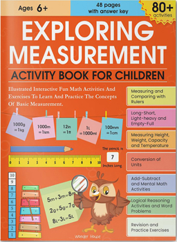 Paperback Exploring Measurement Activity Book for Children Book