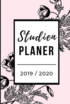 Studien Planer 2019 / 2020: A5 Coole Geschenkidee LINIERT zum Studium | Notizbuch für Studenten | Studienbeginn | Erstes Semester | Pruefung | Geburtstag | Terminkalender (German Edition)