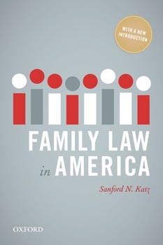 Paperback Family Law in America Book