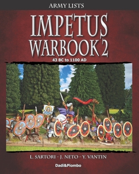 Paperback Impetus Warbook 2: Army lists for Impetus Book