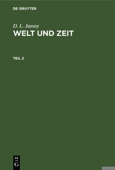 Hardcover Welt und Zeit [German] Book