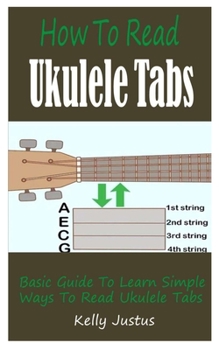 Paperback How To Read Ukulele Tabs: Basic Guide To Learn Simple Ways To Read Ukulele Tabs Book