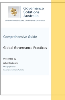 Paperback Comprehensive Guide to Global Governance Practices Book