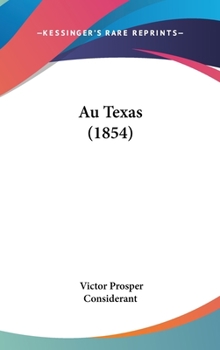 Hardcover Au Texas (1854) Book