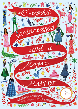 Hardcover Eight Princesses and a Magic Mirror Book