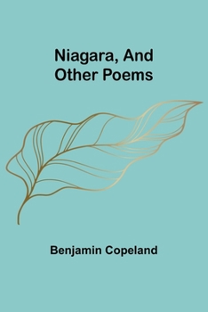 Paperback Niagara, and Other Poems Book
