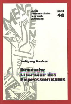 Paperback Deutsche Literatur Des Expressionismus [German] Book