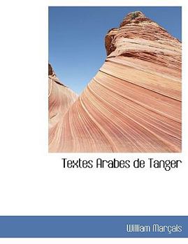 Hardcover Textes Arabes de Tanger Book