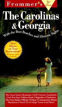 Paperback Frommer's The Carolinas & Georgia (3rd Ed) Book
