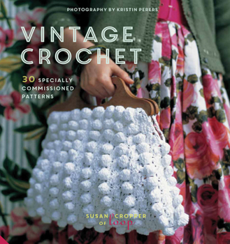 Hardcover Vintage Crochet Book