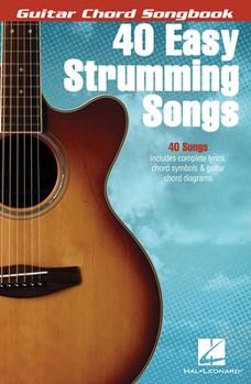 Paperback 40 Easy Strumming Songs Book