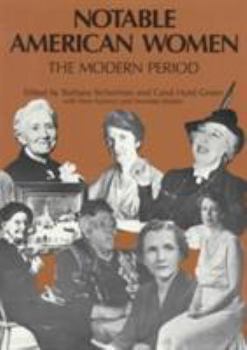 Paperback Notable American Women: A Biographical Dictionary: Notable American Women: The Modern Period: A Biographical Dictionary (Notable American Women) (Volume 4) Book