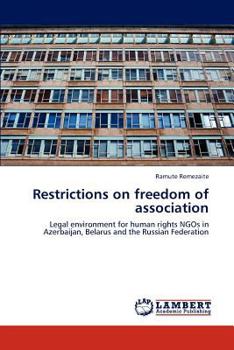 Paperback Restrictions on Freedom of Association Book