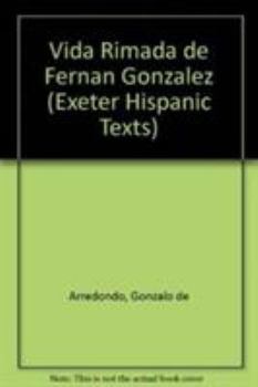 Paperback Vida Rimada de Fernan Gonzalez Book
