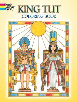 Paperback King Tut Coloring Book