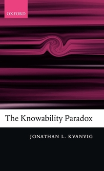 Hardcover The Knowability Paradox Book