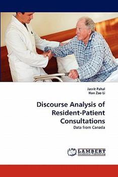 Paperback Discourse Analysis of Resident-Patient Consultations Book