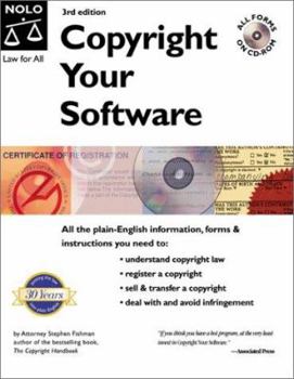 Paperback Copyright Your Software [With CDROM] Book