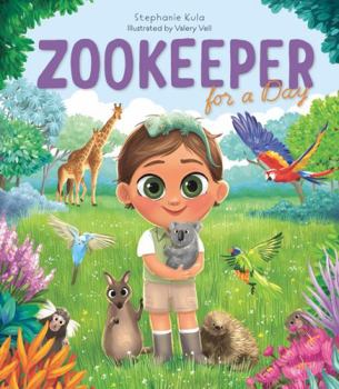 Paperback Zookeeper for a Day Book
