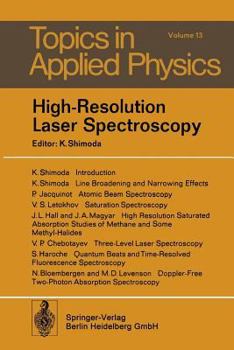 Paperback High-Resolution Laser Spectroscopy Book