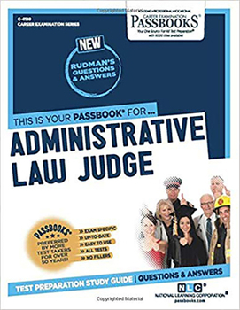 Spiral-bound Administrative Law Judge Book