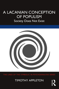 Paperback A Lacanian Conception of Populism: Society Does Not Exist Book