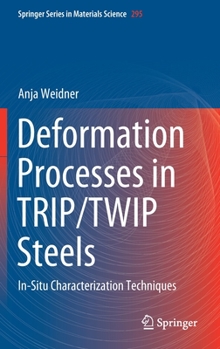 Hardcover Deformation Processes in Trip/Twip Steels: In-Situ Characterization Techniques Book