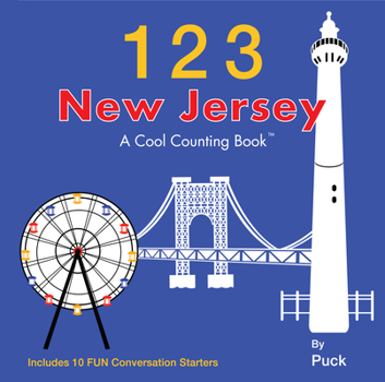 Board book 123 New Jersey Book