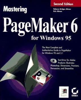 Paperback Mastering PageMaker 6 for Windows, with CD-ROM Book
