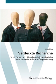 Paperback Verdeckte Recherche [German] Book