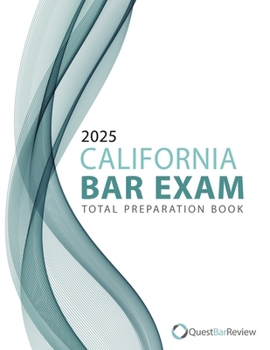 Paperback 2025 California Bar Exam Total Preparation Book