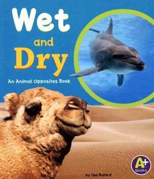 Hardcover Wet and Dry: An Animal Opposites Book