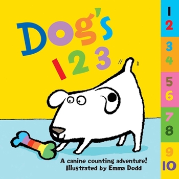 Board book Dog's 123: A Canine Counting Adventure! Book