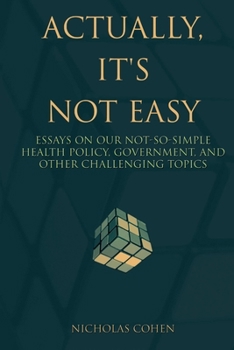 Paperback Actually, It's Not Easy Book