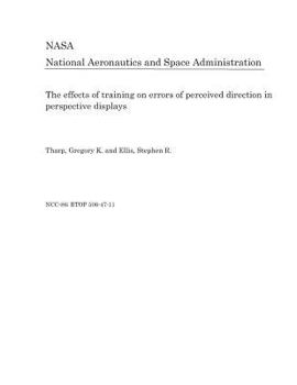 The effects of training on errors of perceived direction in perspective displays