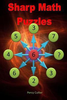 Paperback Sharp Math Puzzles Book