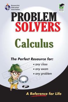 Paperback Calculus Problem Solver Book