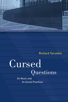 Paperback Cursed Questions: On Music and Its Social Practices Book