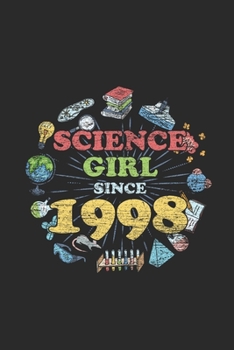 Paperback Science Girl Since 1998: Graph Ruled Notebook - Journal For Scientist And Student Lab Book