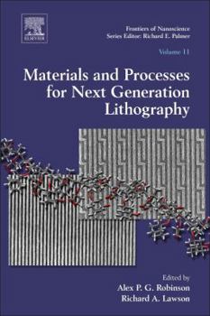 Hardcover Materials and Processes for Next Generation Lithography: Volume 11 Book
