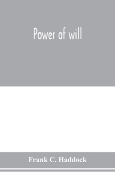 Paperback Power of will Book