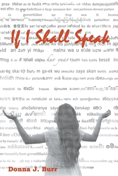 Paperback If I Shall Speak Book