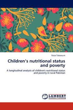 Paperback Children's Nutritional Status and Poverty Book